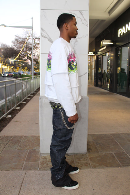 Grafitti Double Layer Tee