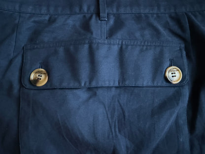 Mens Navy Blue Monkey Cargo shorts